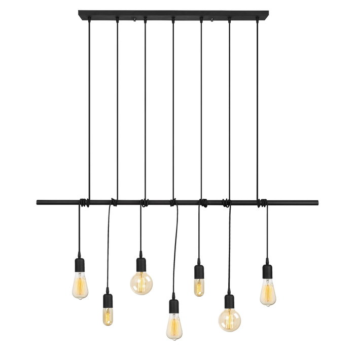 Opviq Salkım - 3101 Lámpara de araña negra ajustable Opviq Salkım - 3101 Lámpara de araña negra ajustable